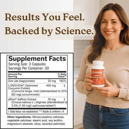 Happy Saffron Plus (25% OFF)